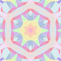 Abstract kaleidoscope background. Beautiful kaleidoscope seamless pattern. Multicolor mosaic texture. Seamless kaleidoscope texture. Unique kaleidoscope design vector