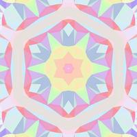 Abstract kaleidoscope background. Beautiful kaleidoscope seamless pattern. Multicolor mosaic texture. Seamless kaleidoscope texture. Unique kaleidoscope design vector