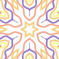 Abstract kaleidoscope background. Beautiful kaleidoscope seamless pattern. Multicolor mosaic texture. Seamless kaleidoscope texture. Unique kaleidoscope design vector
