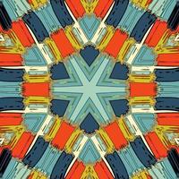 Abstract kaleidoscope background. Beautiful kaleidoscope seamless pattern. Multicolor mosaic texture. Seamless kaleidoscope texture. Unique kaleidoscope design vector