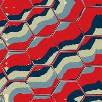 Abstract hexagon background. Colorful geometric background. vector