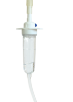 Saline solution drip isolated with clipping path png