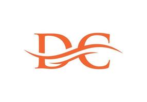 Letter DC Logo Design Vector