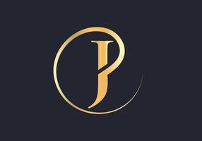 Luxury Letter J Logo. J Logotype For Elegant and Stylish Fashion Symbol vector