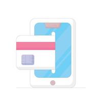 Mobile payment Vector Icon Style Without Background Illustration. EPS 10 File