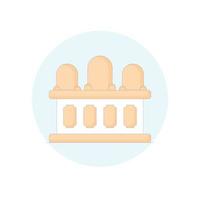 Jury vector With Background icon style illustration. EPS 10 file