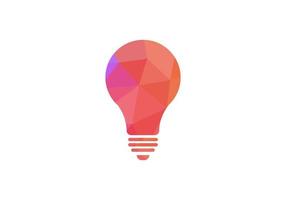 Bulb icon on white background. Bulb electricity vector icon