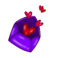 carta de amor para namorados png