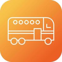 Beautiful Bus Vector line icon