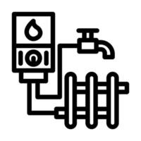 Heating System Icon Design vector