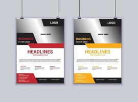 Digital Marketing business flyer design template.n