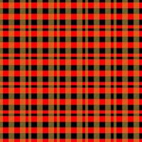 red and yellow plaid seamless pattern design vector