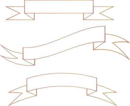 Wave Ribbon vector illustration graphic art design format, Encapsulated PostScript eps vector illustration graphic art design format with gradient color