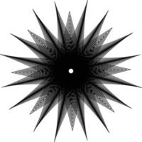 Star Shape Illustration Abstract Pattern Design vector