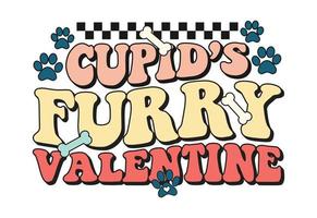 Cupid's Furry Valentine vector