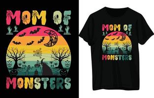 HALLOWEEN T-SHIRT DESIGN vector