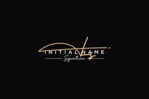 Initial LS signature logo template vector. Hand drawn Calligraphy lettering Vector illustration.