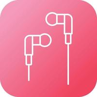 Beautiful Handsfree Line Vector Icon