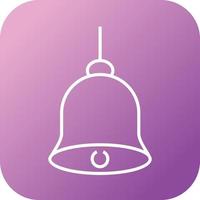 Beautiful Bell Line Vector Icon
