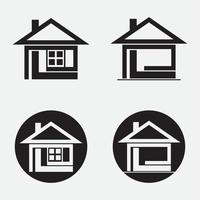 smart home logo vector illustrations design