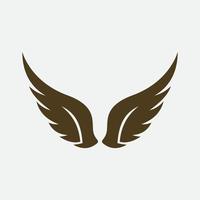 wings illustration design icon logo vector