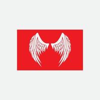 wings illustration design icon logo vector