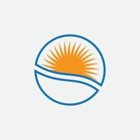 Sun Vector illustration Icon