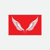 wings illustration design icon logo vector