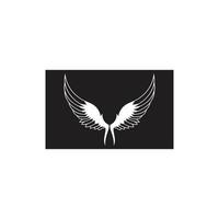 wings illustration design icon logo vector