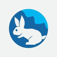 Rabbit vector icon illustration design