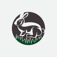 Rabbit vector icon illustration design