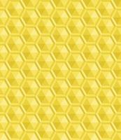 Seamless abstract yellow background pattern. Triangle are arranged to form 3D hexagon. Texture design for fabric, tile, cover, poster, textile, flyer, banner, wall. Vector illustration.