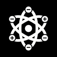 Atom Structure Vector Icon
