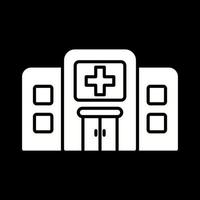 icono de vector de hospital