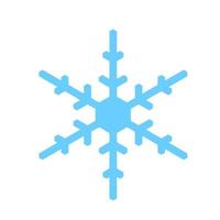 icono de copo de nieve vectorial. ilustración para web vector