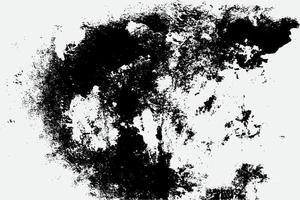 textura grunge negra sobre fondo blanco vector eps