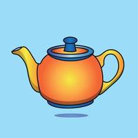 Illustration of Teapot Teapot Vector Teapot Drawing