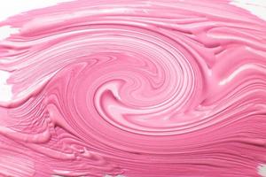 fondo pintado de acrílico rosa abstracto. textura de arte fluido foto