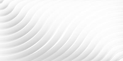 Abstract  white and gray color, modern design stripes background with geometric round shape, wave pattern. Vector illustration.