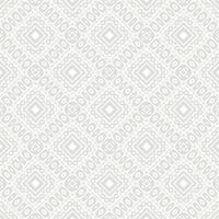 Luxury white ornament pattern design background vector