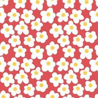 Flower wrapping paper pattern. Decorative patterns. Sakura pattern. vector