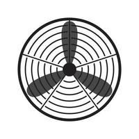 fan icon vector