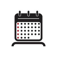 calendar icon vector