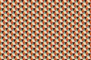pattern with retro tones geometric elements, abstract background, vector pattern for design