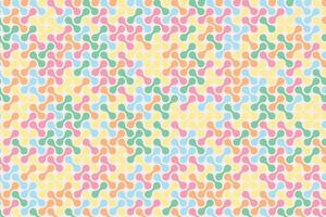 pattern with multicolored geometric elements, abstract background, vector pattern for design