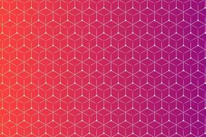 pattern with geometric elements, orange to pink gradient tones, abstract background, vector pattern for design