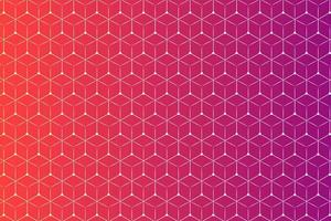 pattern with geometric elements, orange to pink gradient tones, abstract background, vector pattern for design