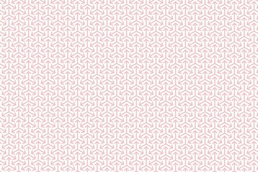 pattern with geometric elements in pink tones, abstract background, vector pattern for design