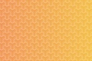 pattern with geometric elements yellow orange gradient tones abstract background vector pattern for design