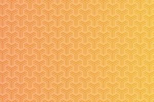 pattern with geometric elements yellow orange gradient tones abstract background vector pattern for design